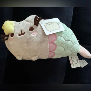NEW Pusheen cat 12inch mermaid plush mint pink adorable collectible gift holiday